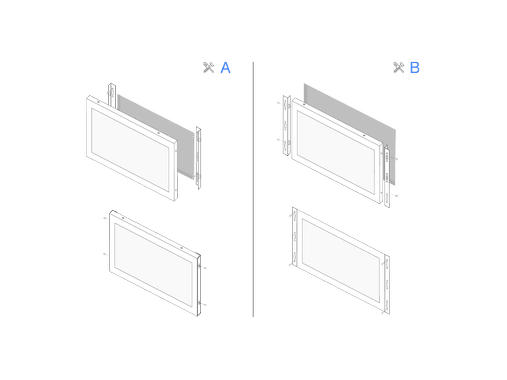 12 Zoll Touchscreen Metall (4:3)